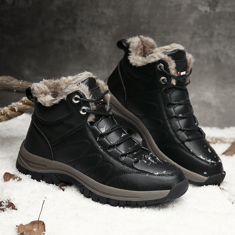 Bottes de randonnée d'hiver pour femmes avec doublure chaude et semelle antidérapante Chic und Stil