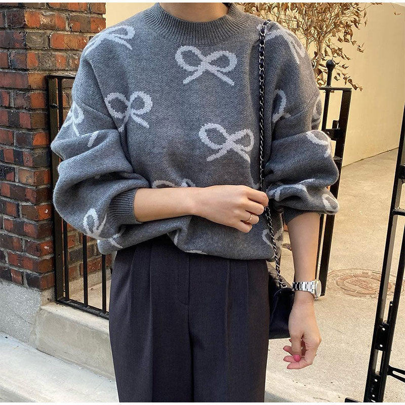 Pull à motifs pour femmes coupe décontractée Chic und Stil