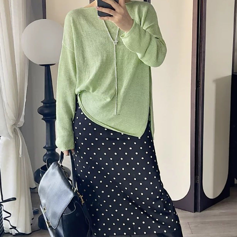 Pull en tricot décontracté pour femme Chic und Stil