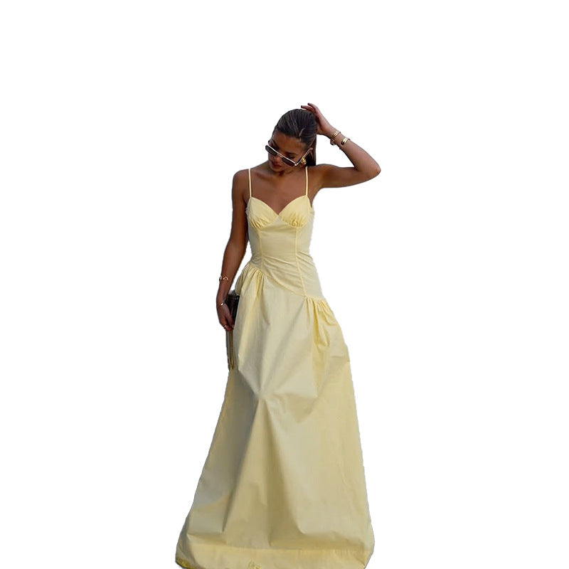 Robe maxi élégante en A pour femmes Chic und Stil