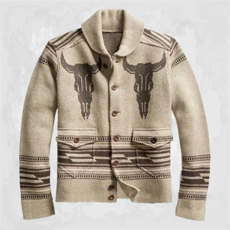 Cardigan mode femmes avec motif unique Chic und Stil
