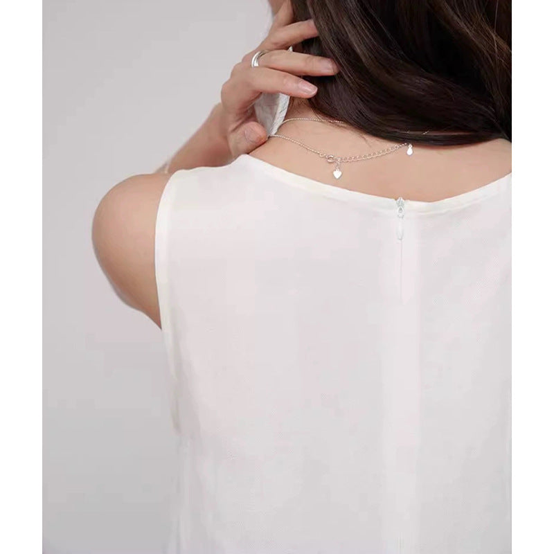 Robe maxi sans manches pour femmes Chic und Stil
