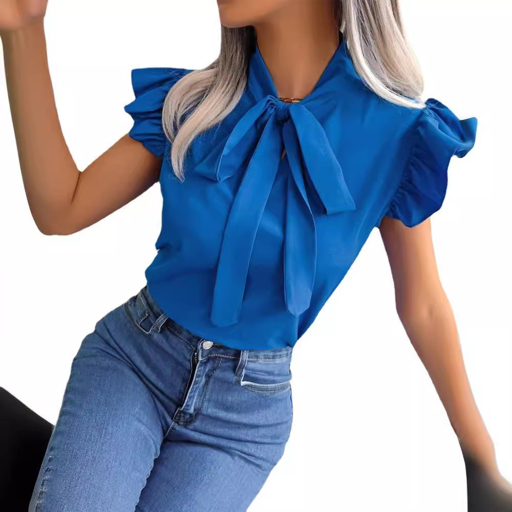 Blouse à manches bouffantes pour femmes Chic und Stil