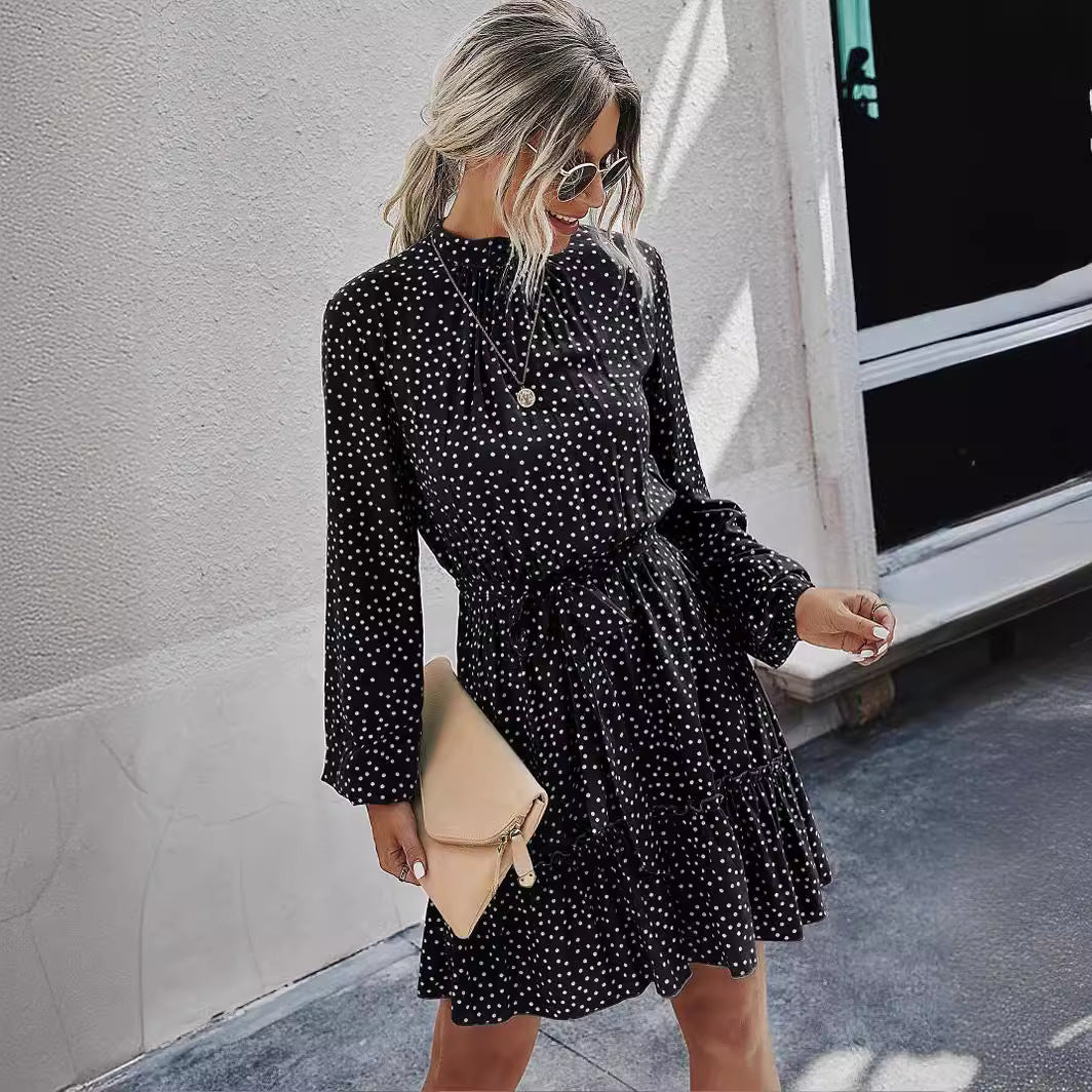 Robe Mini à Volants Floraux pour Femmes Chic und Stil