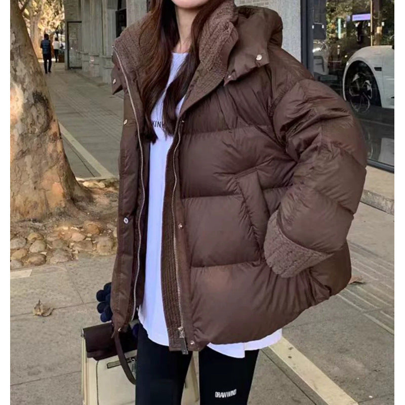 Veste d'hiver en duvet pour femmes avec doublure en polaire Chic und Stil