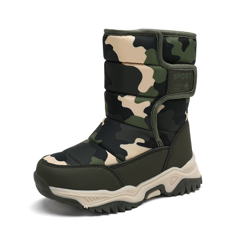 Bottes d'hiver chaudes et rembourrées pour femmes Chic und Stil
