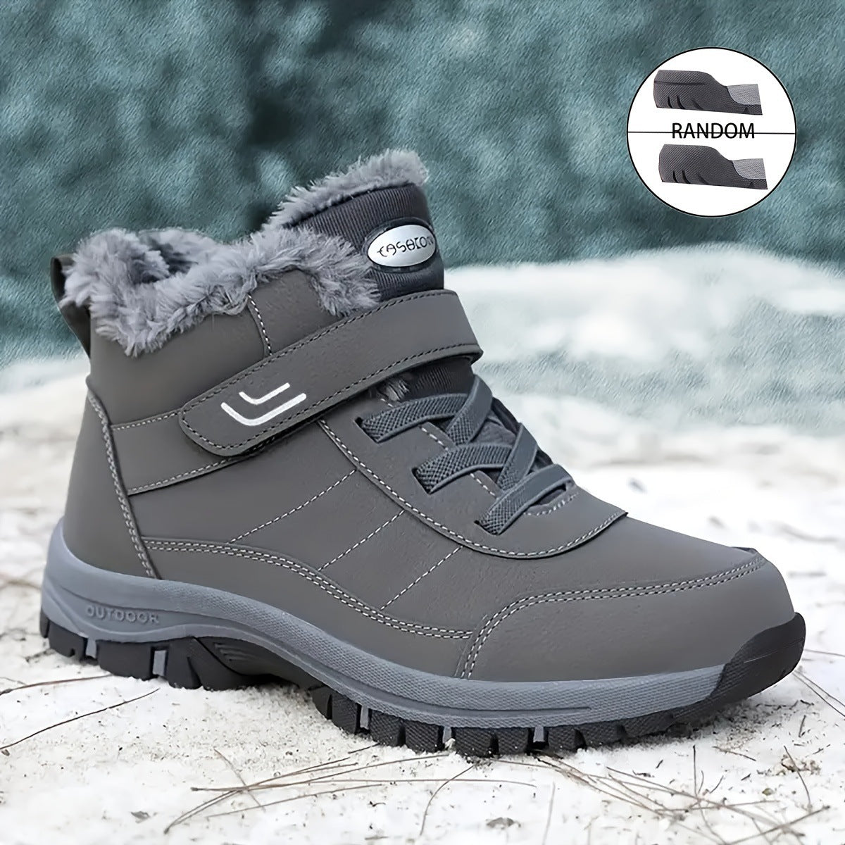 Bottes d'hiver pour femmes avec doublure intérieure chauffante et semelle antidérapante Chic und Stil