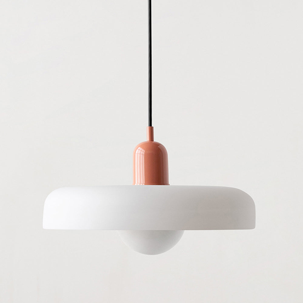 Chic and Style | Pendant lights made of colored glass | Elegant pendant light in Bauhaus style | Designer lamp for living room and dining room