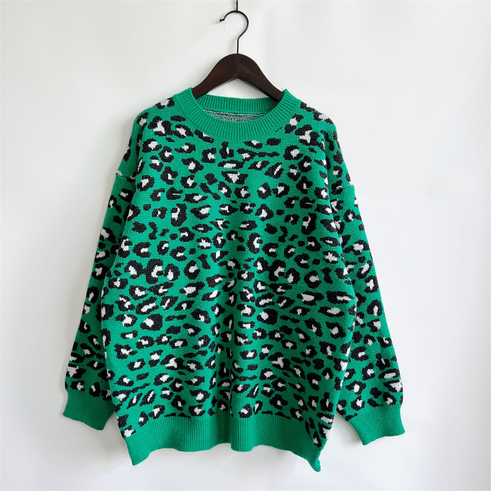 Pull féminin décontracté avec motif animalier Chic und Stil