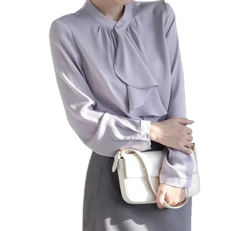 Blouse Rêche Élégante Femme Chic und Stil