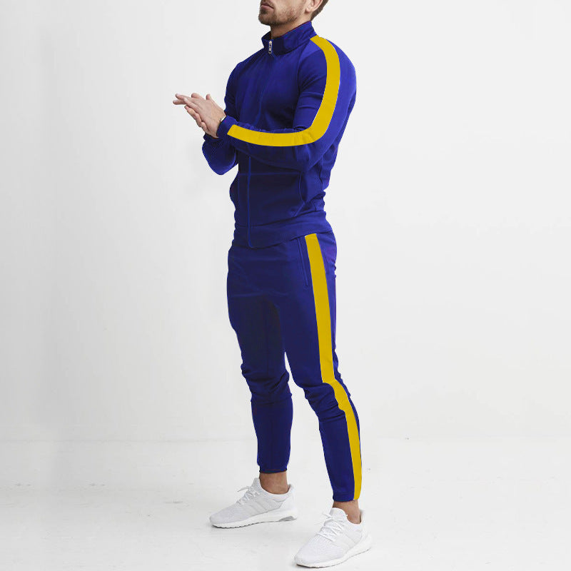 Costume de sport pour hommes avec poches zippées pratiques et matériau respirant Chic und Stil
