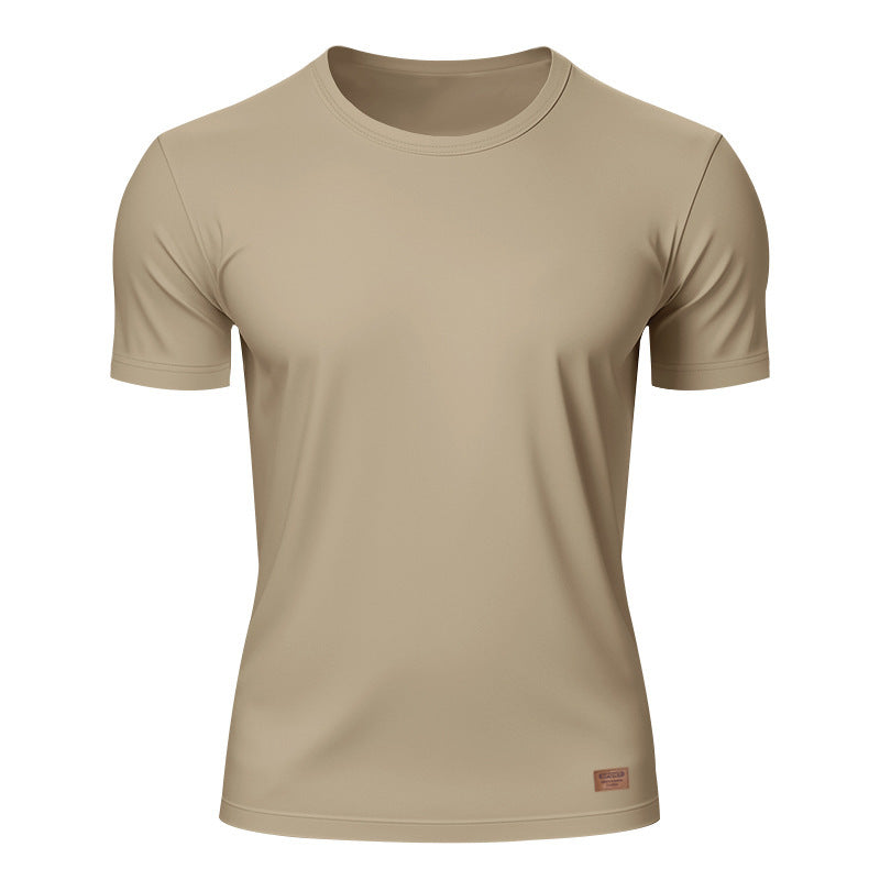 T-shirt de sport respirant pour hommes avec une technologie d'évacuation de l'humidité Chic und Stil
