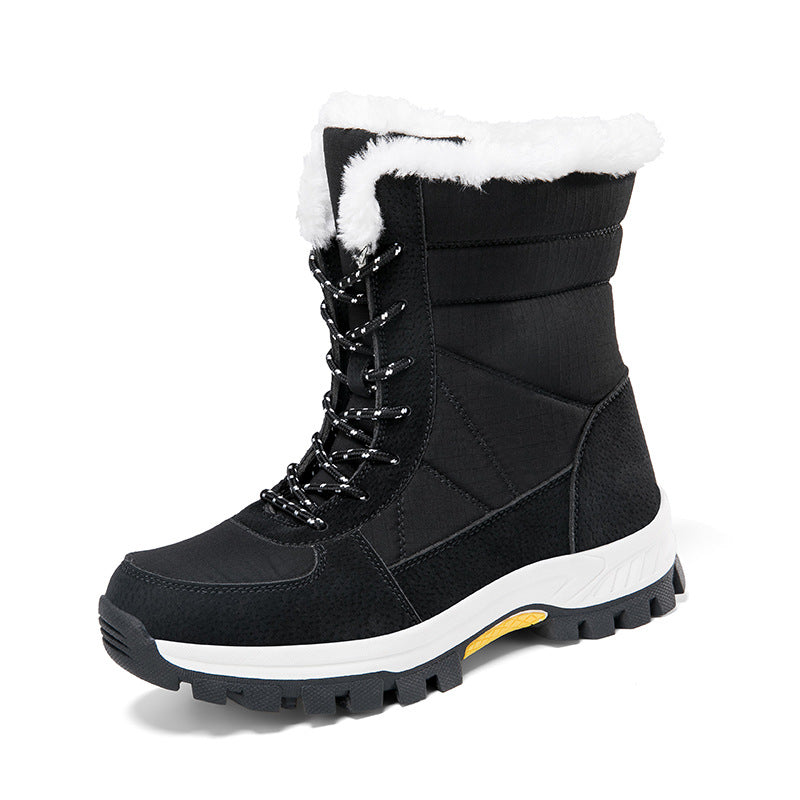 Bottes d'hiver pour femmes avec doublure isolante et semelle antidérapante Chic und Stil