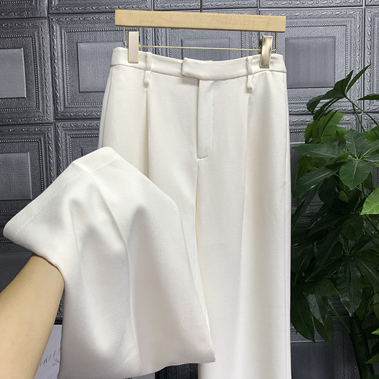 Pantalons ajustés taille haute pour femmes Chic und Stil 1750847148