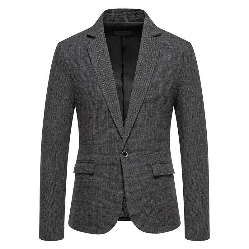Blazer élégant pour hommes en design chevrons Chic und Stil