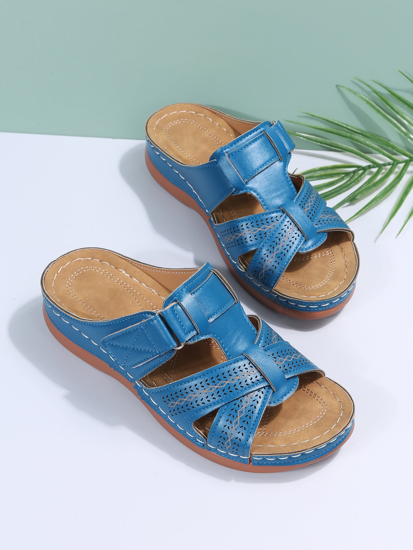 Dames Confort Orthopédique Pantoufles Chic und Stil