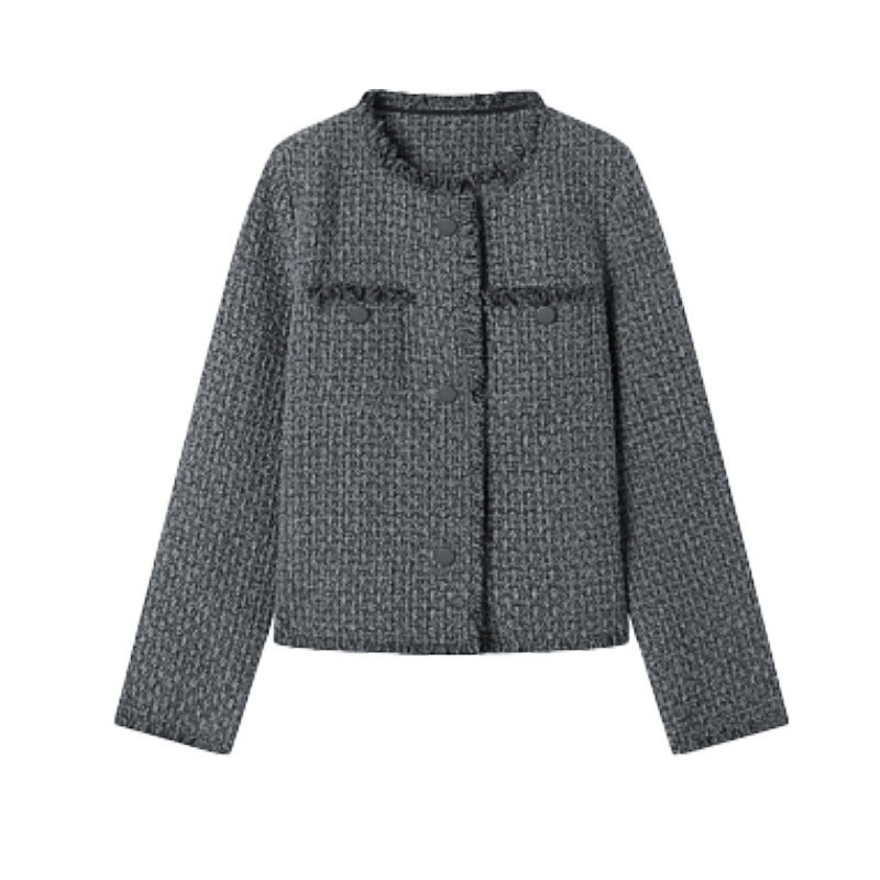 Blazer bouclé tendance pour femmes avec une coupe élégante et des poches Chic und Stil