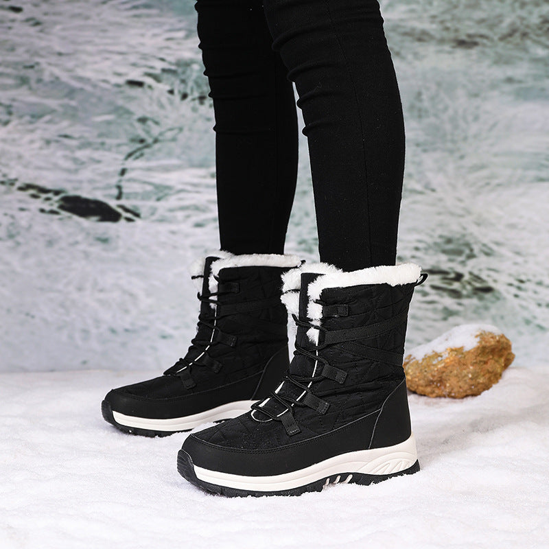 Bottes d'hiver pour femmes avec isolation durable et semelle antidérapante Chic und Stil