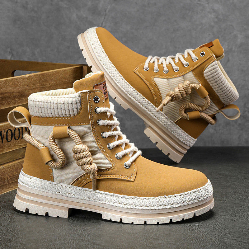 Bottes d'hiver modernes et confortables pour femmes avec col haut et semelle antidérapante Chic und Stil