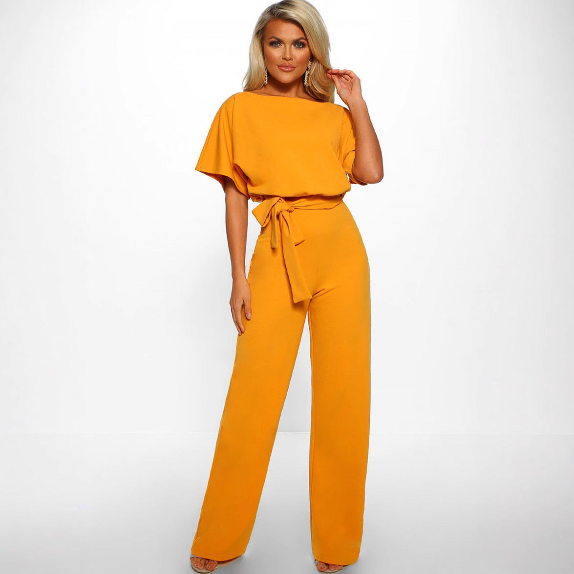 Salopette large pour femmes avec une ceinture stylée Chic und Stil