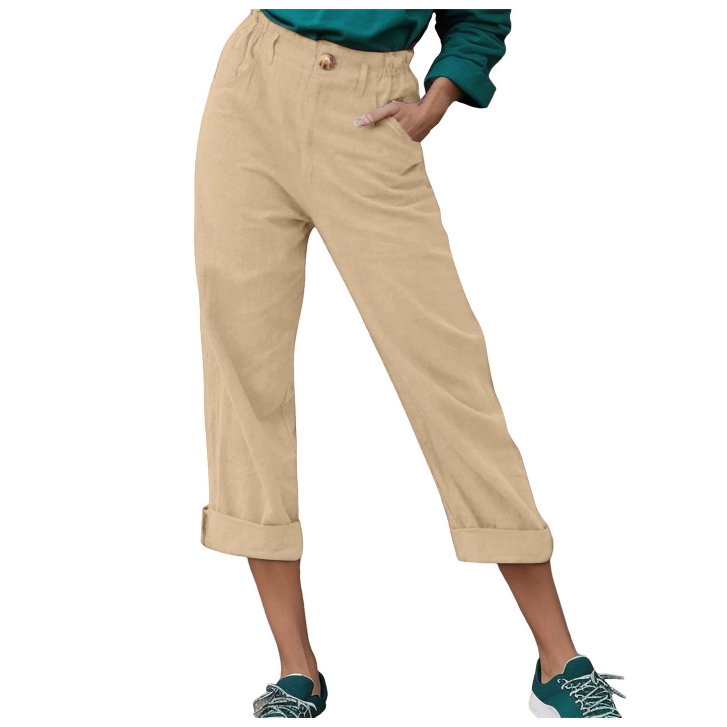 Pantalon court décontracté pour dames Chic und Stil