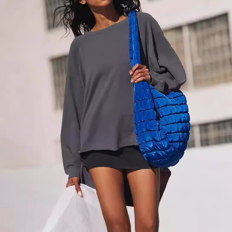 Sweatshirt Women Oversized avec coupe décontractée et poches pratiques Chic und Stil