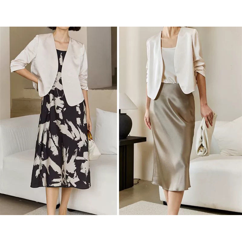 Veste cropped élégante pour femmes Chic und Stil