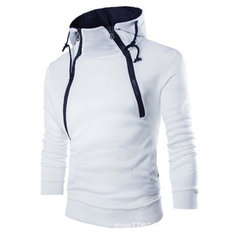 Hommes moderne sweat à capuche avec pratique fermeture éclair Chic und Stil