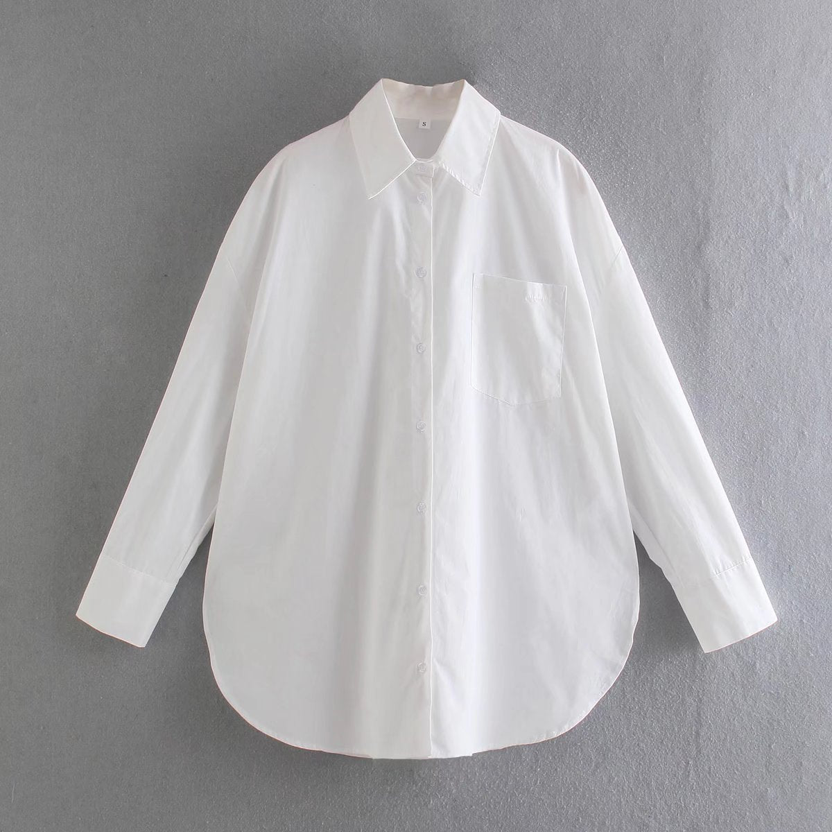 Blouse à manches longues pour femmes avec une coupe élégante et un tissu en coton de haute qualité Chic und Stil