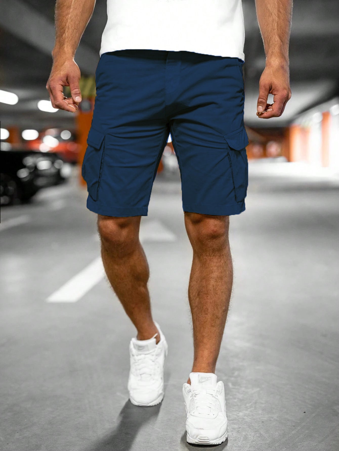 Shorts cargo multifonctionnels pour hommes avec poches latérales pratiques Chic und Stil