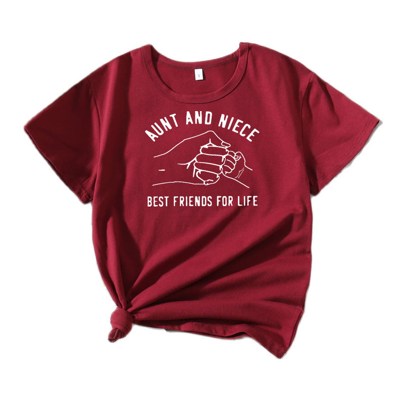 T-shirt graphique de temps libre pour femmes Chic und Stil