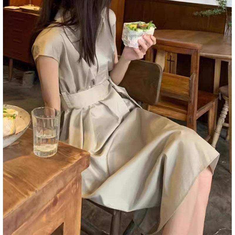 Robe midi utilitaire femme Chic und Stil