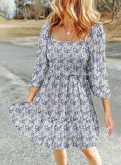 Robe à fleurs Chic und Stil pour femmes