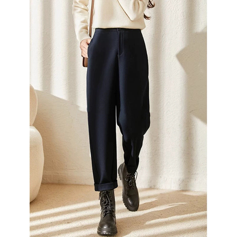 Pantalons taille haute ajustés pour femmes Chic und Stil 1750846197