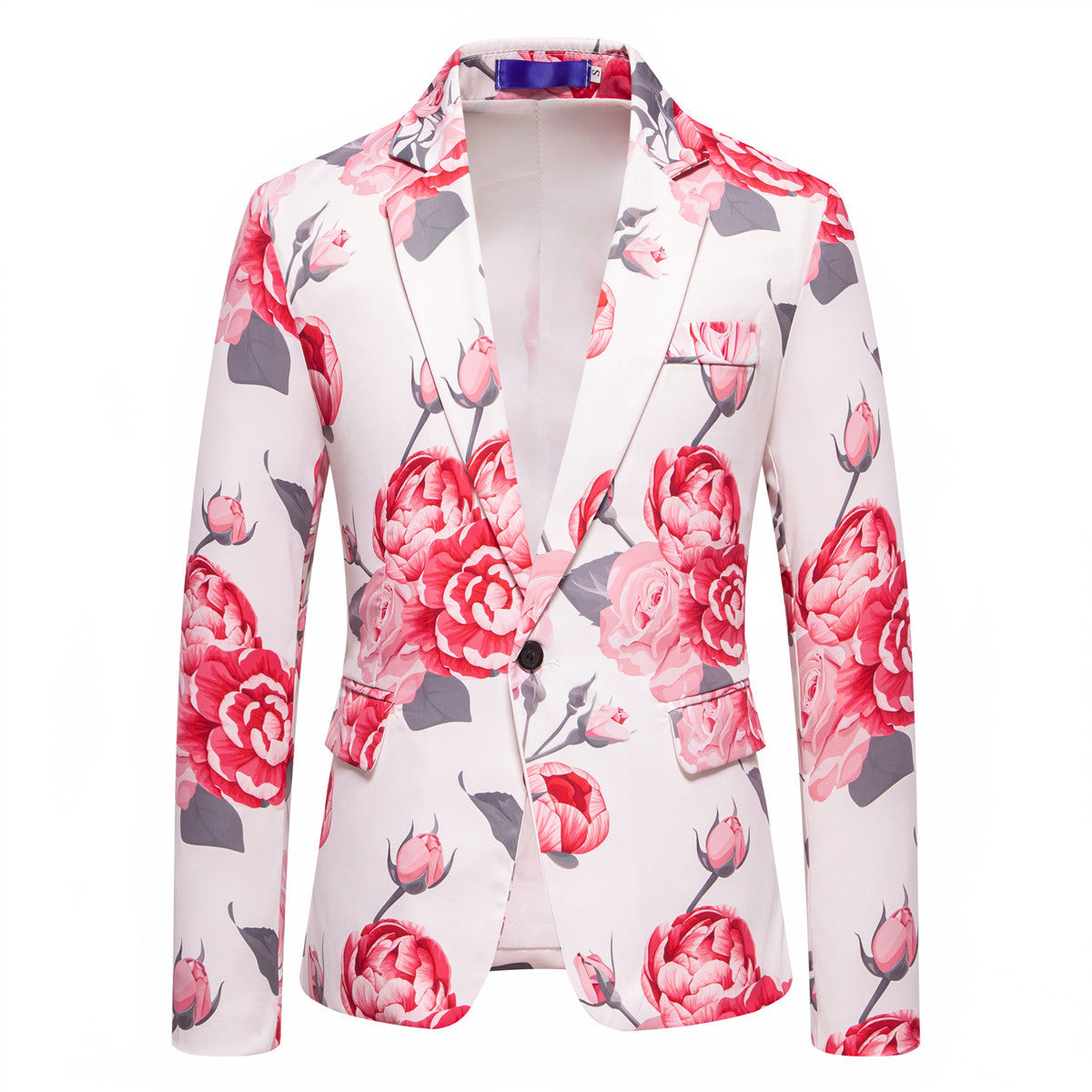 Blazer élégant pour hommes avec design floral Chic und Stil