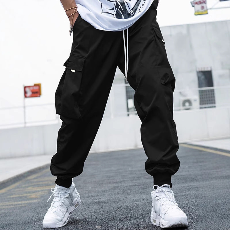 Pantalons cargo pour hommes à coupe large et poches pratiques Chic und Stil