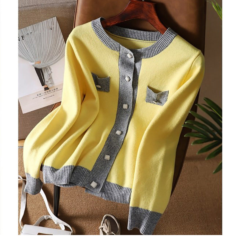 Cardigan en tricot coloré pour femme Chic und Stil