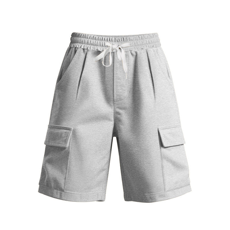 Shorts de cargo décontractés pour hommes avec taille élastique et poches latérales pratiques Chic und Stil