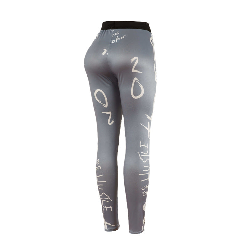 Leggings Chic und Stil à impression graphique pour dames