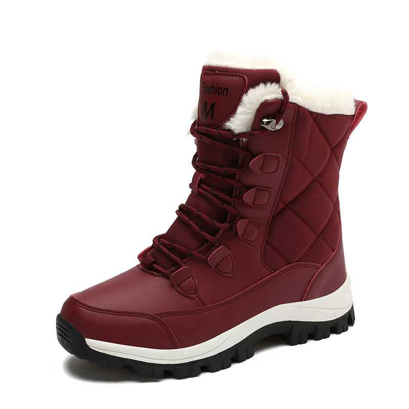 Bottes d'hiver isolées pour femmes avec semelle antidérapante et doublure douillette Chic und Stil