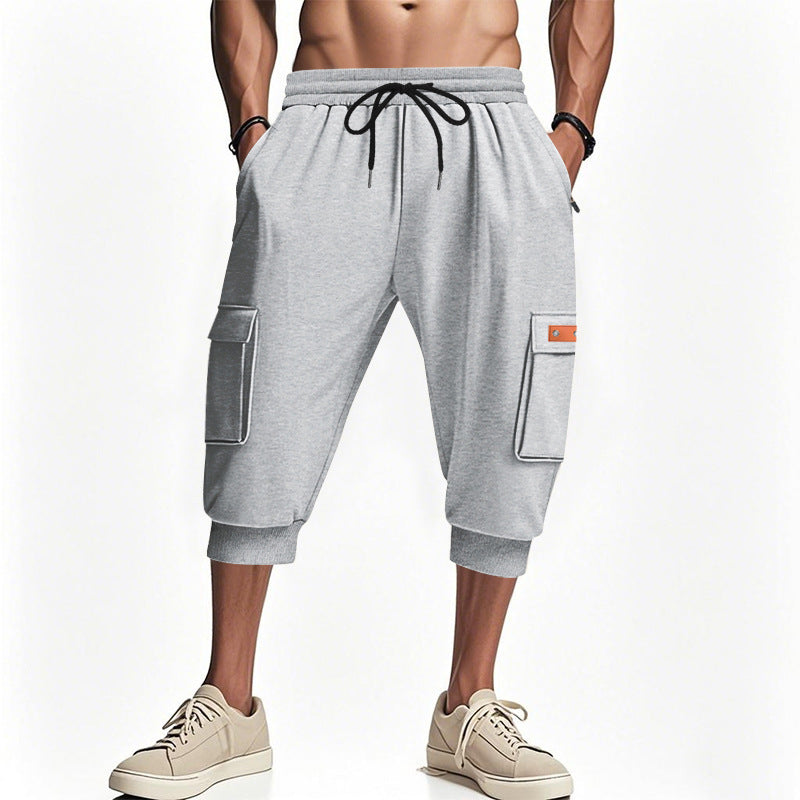 Pantalons cargo stylés pour hommes avec jambes courtes et poches pratiques Chic und Stil