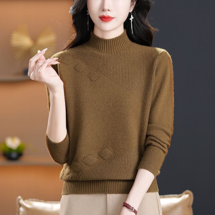 Pull en maille fine pour femmes Chic & Stil