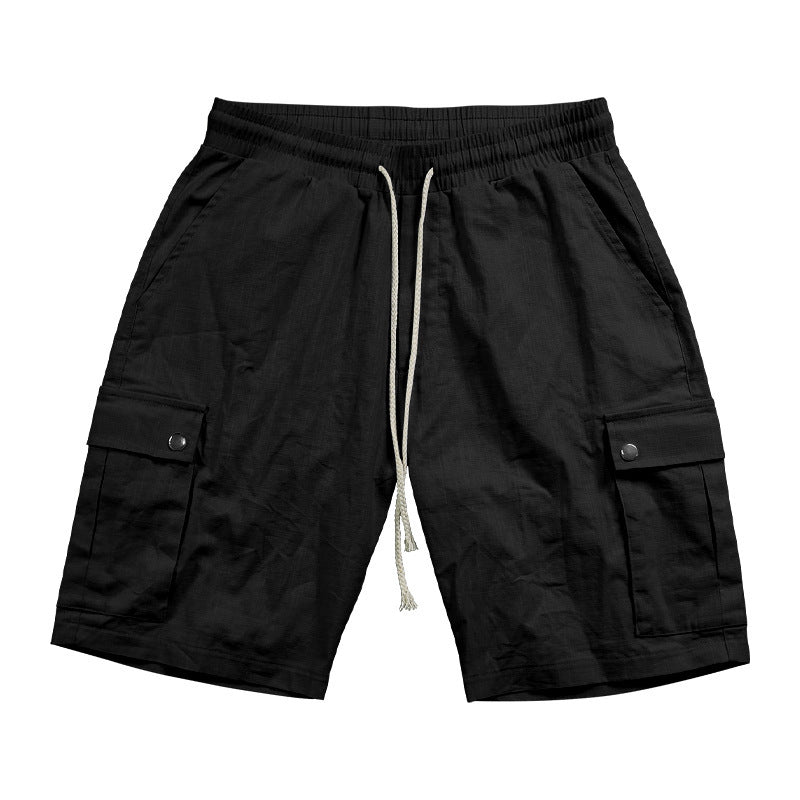Shorts Cargo pratiques pour hommes avec une taille élastique et des poches polyvalentes Chic und Stil