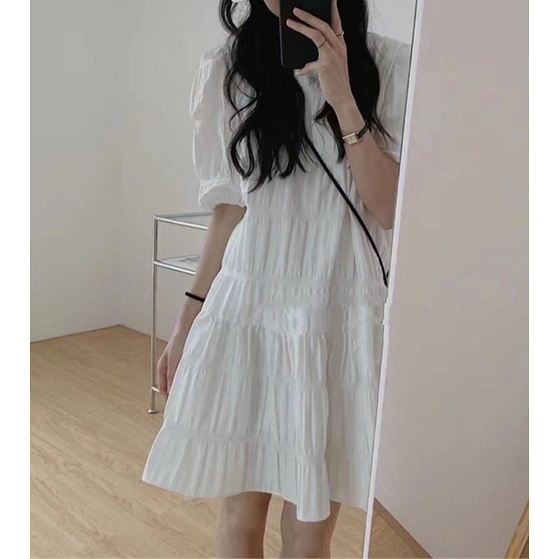 Robe Mini Évasée Femme Chic und Stil
