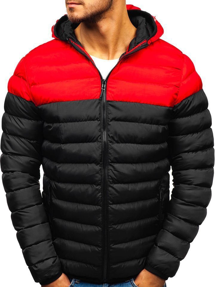 Veste fonctionnelle pour hommes avec capuche et design matelassé Chic und Stil
