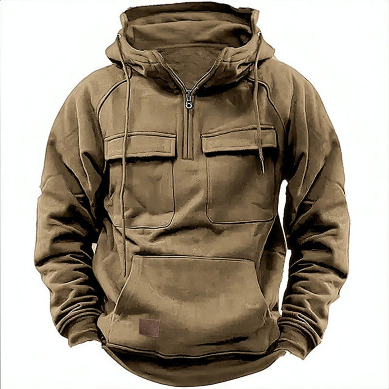 Veste à capuche pratique et chaude pour hommes avec poches Chic und Stil