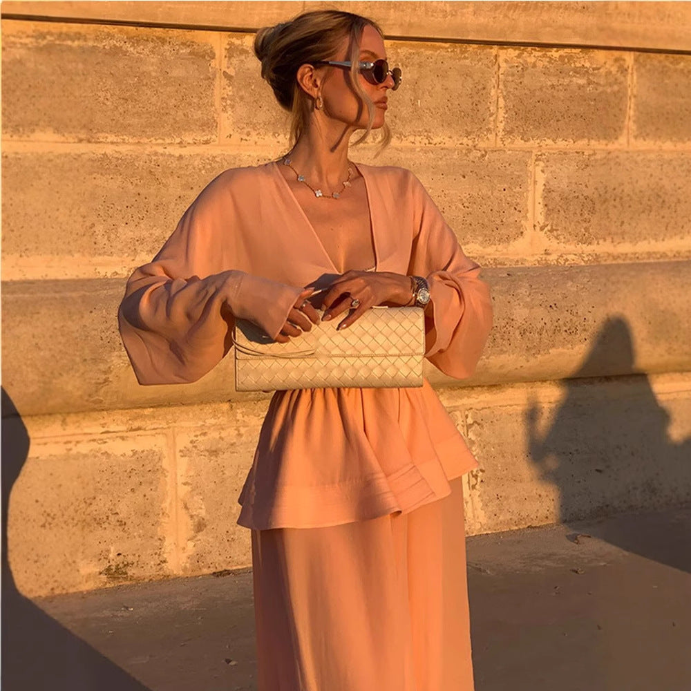 Blouse élégante pour femmes avec coupe ample et détails volantés Chic und Stil