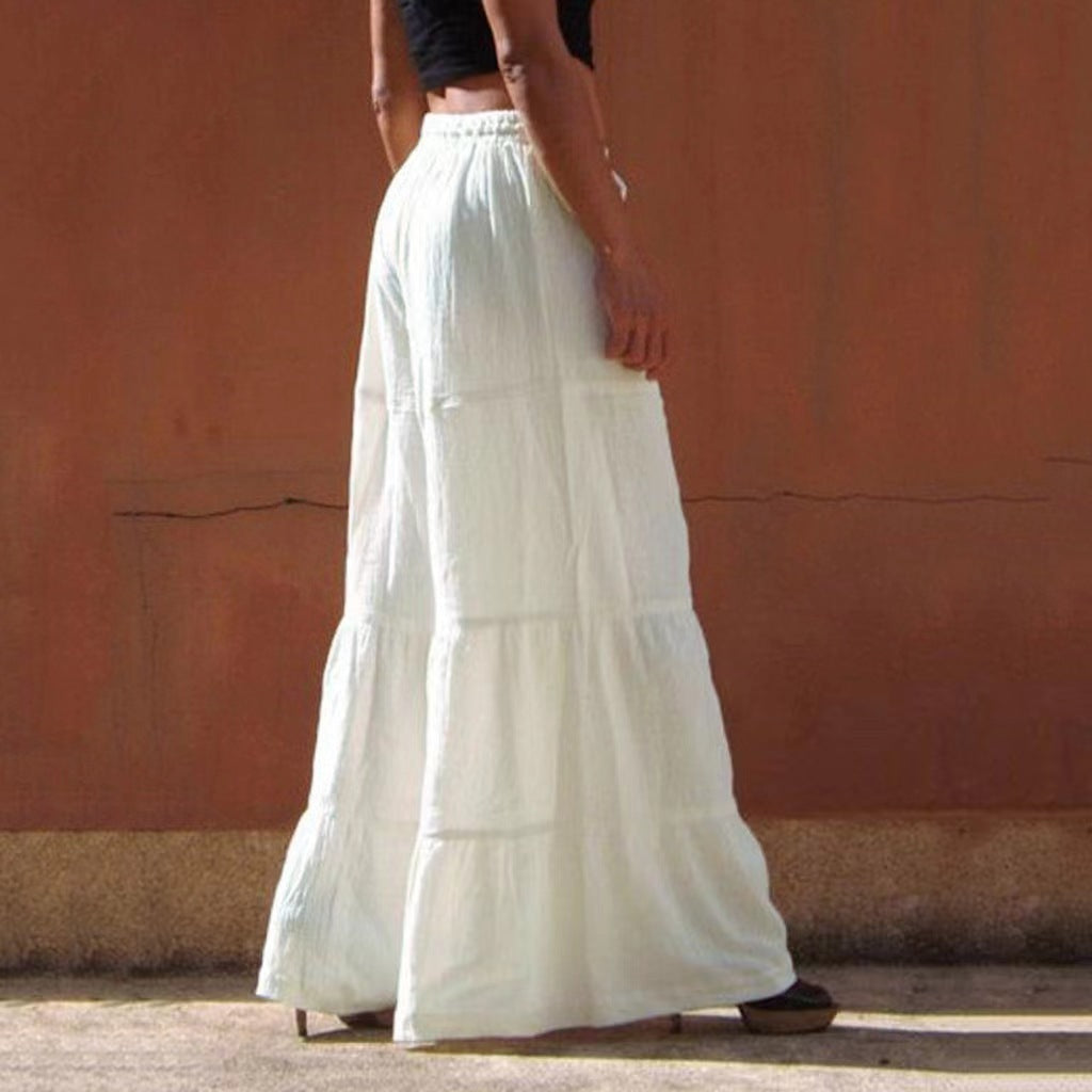 Pantalon d'été ample pour femmes Chic und Stil