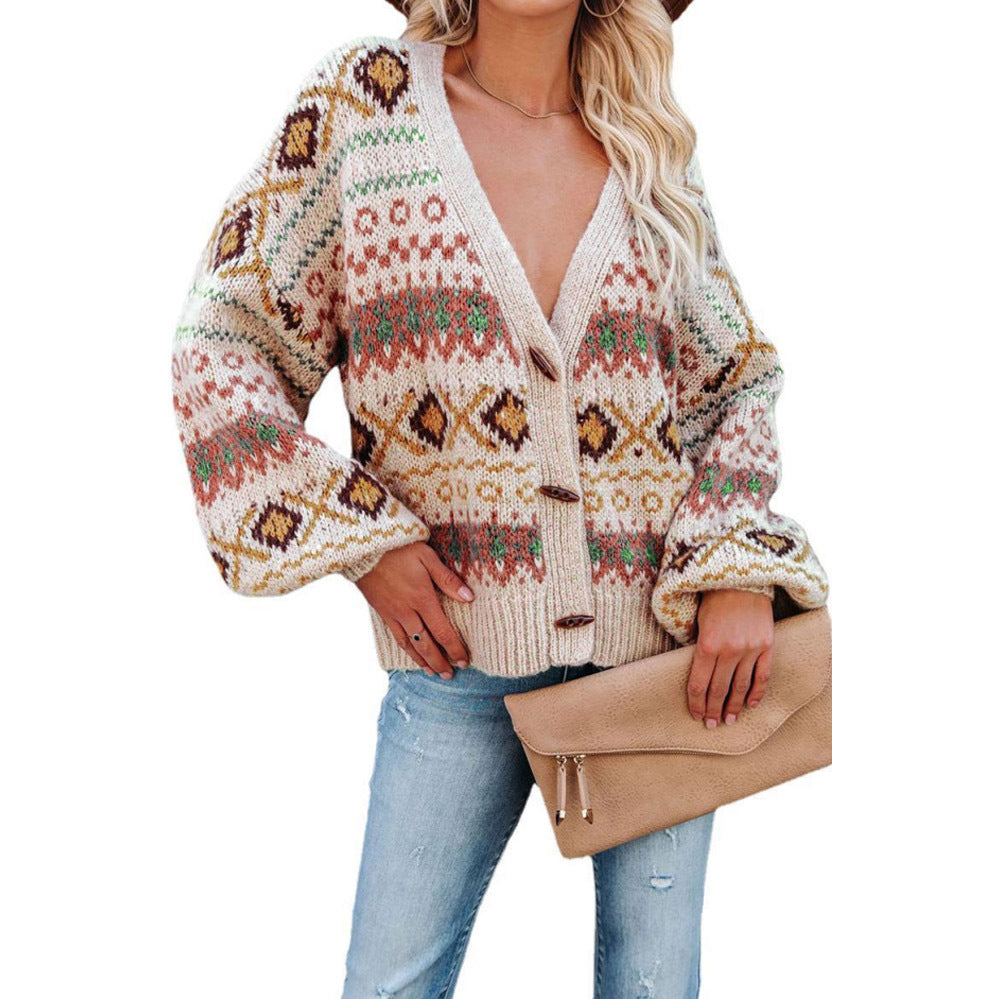Gilet pour femmes avec motif folklorique et coupe décontractée Chic und Stil