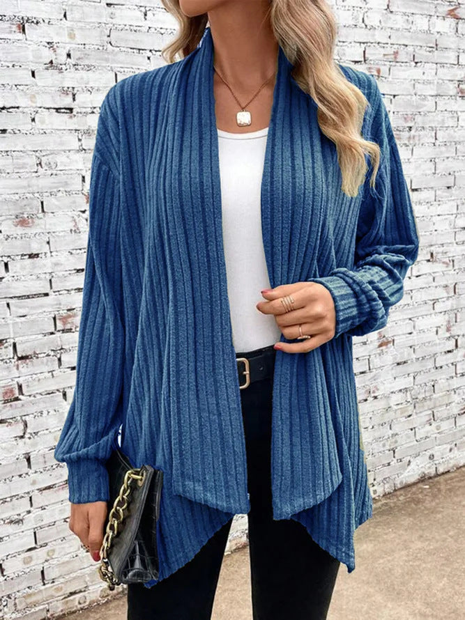 Kimono en gros tricot pour femmes avec coupe décontractée et manches longues Chic und Stil